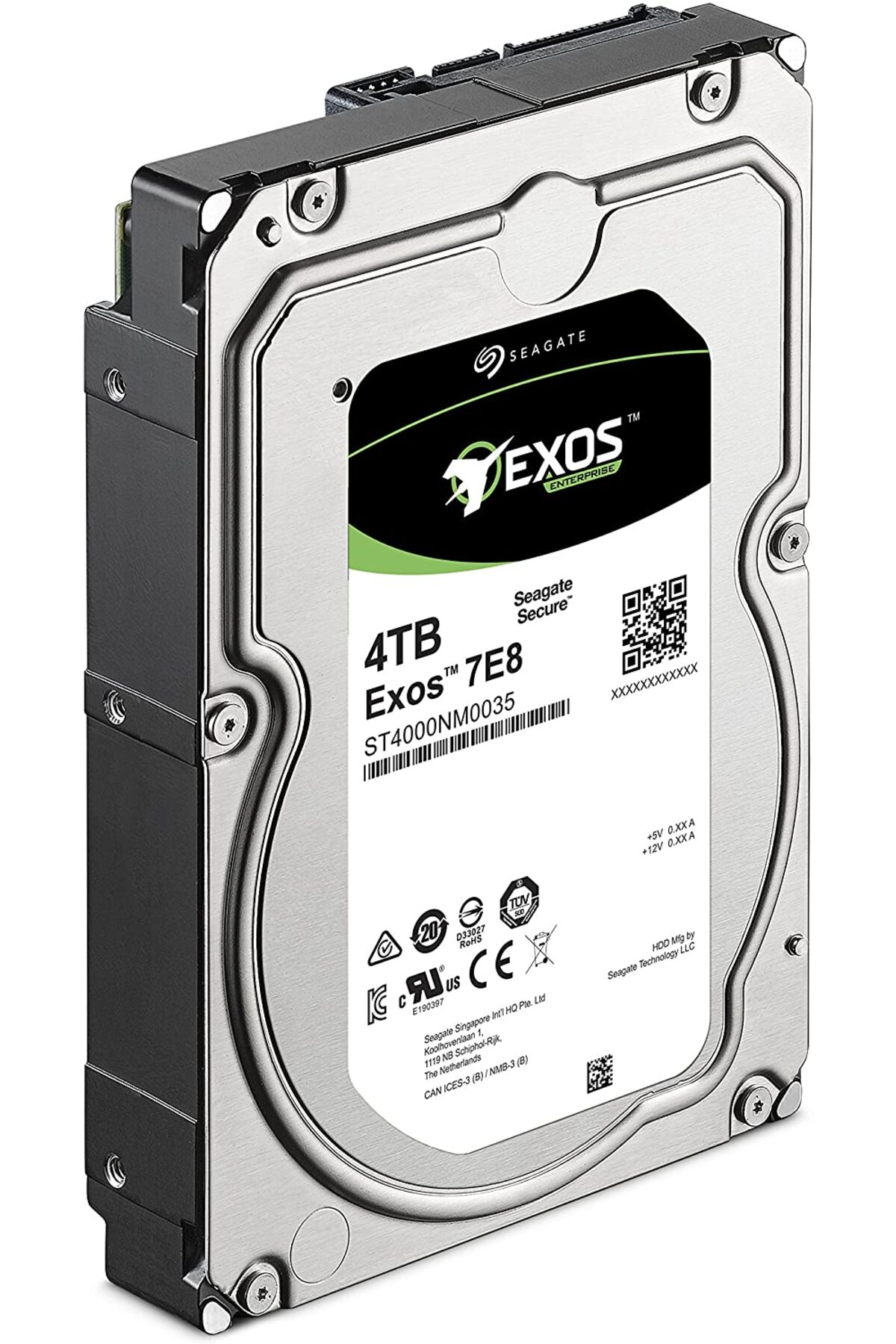 Seagate 4Tb Exos St4000Nm0035 7200Rpm Enterprice Nas Sata Sabit