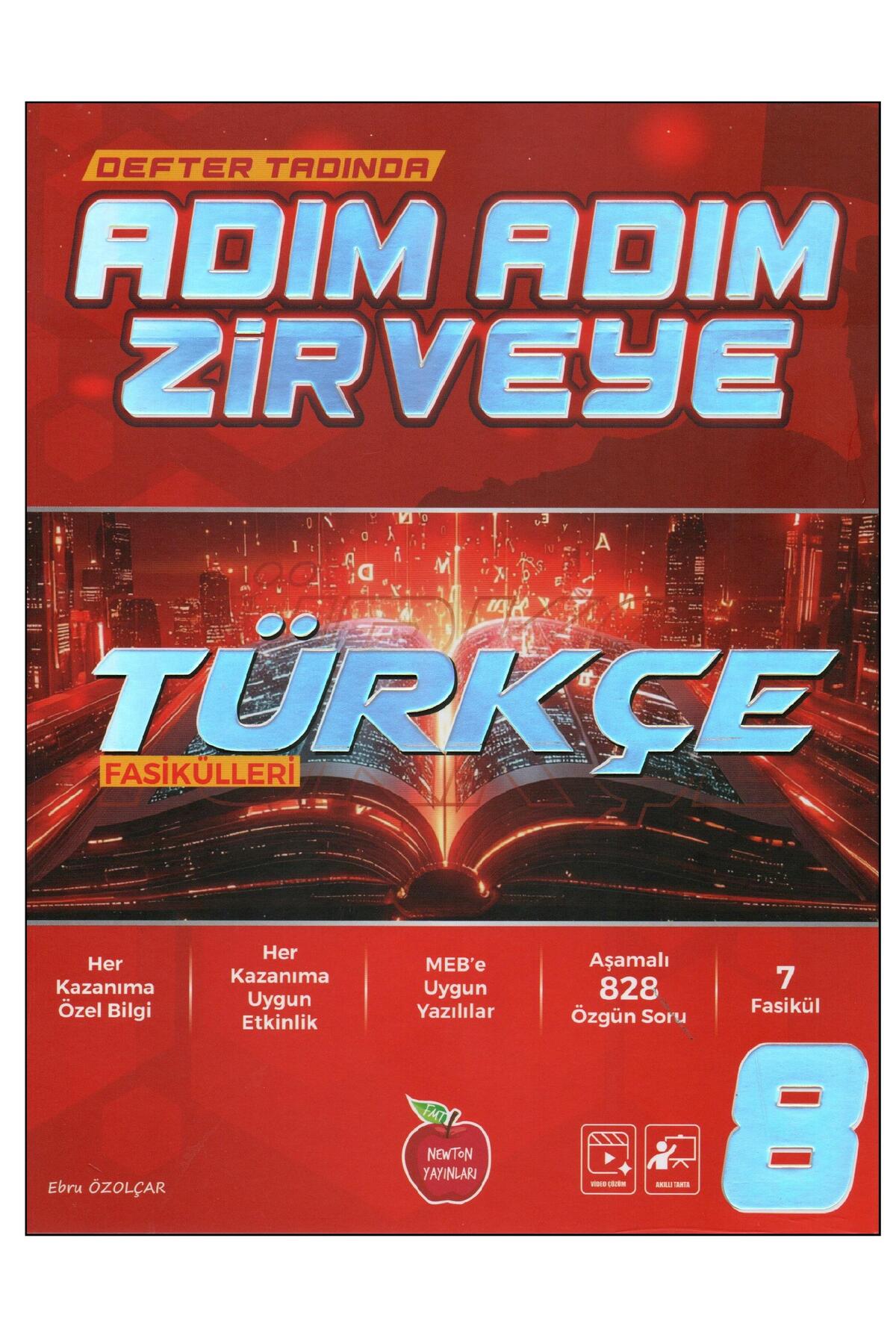Newton Yayınları Newton 8.Sınıf Adım Adım Zirveye Türkçe