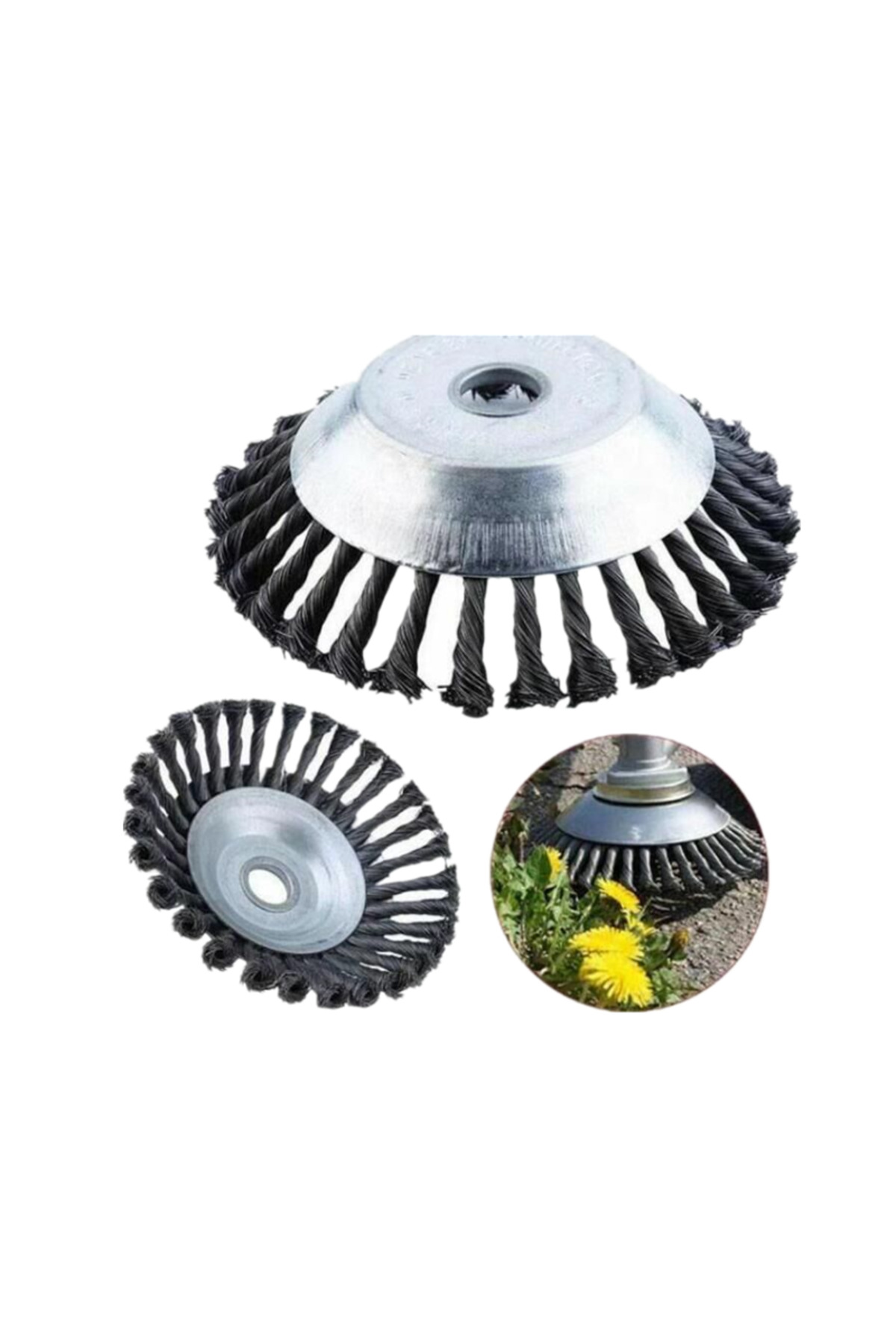 Scythe Head Shore Cleaning Steel Wire Universal Lawn Mower Head