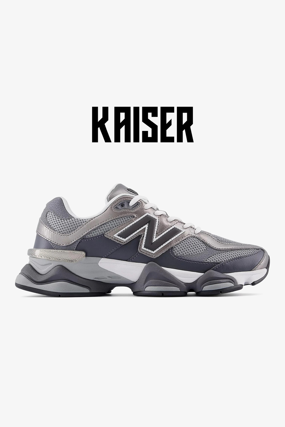 کفش کتانی خاکستری یونیسکس مدل 'Magnet Fade' 9060 نیو بالانس کفش اسنیکر New Balance