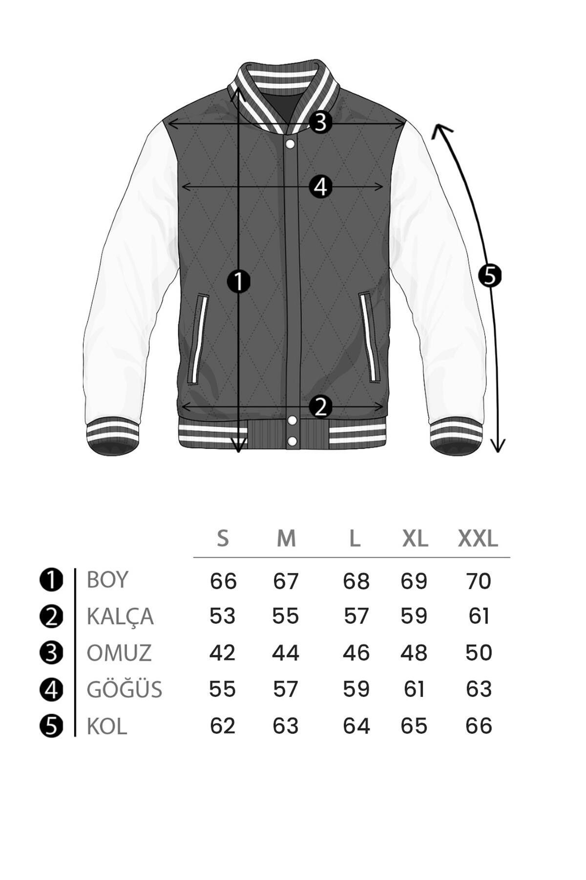 ByTrend Yakalı Fermuarlı Mevsimlik Mont PLDP 3033_60390-1 görsel 6