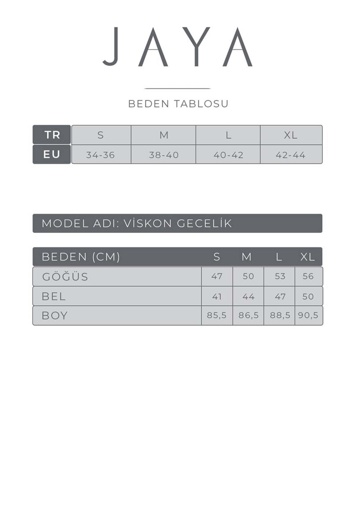 Jaya Viskon Gecelik / Pembe görsel 4