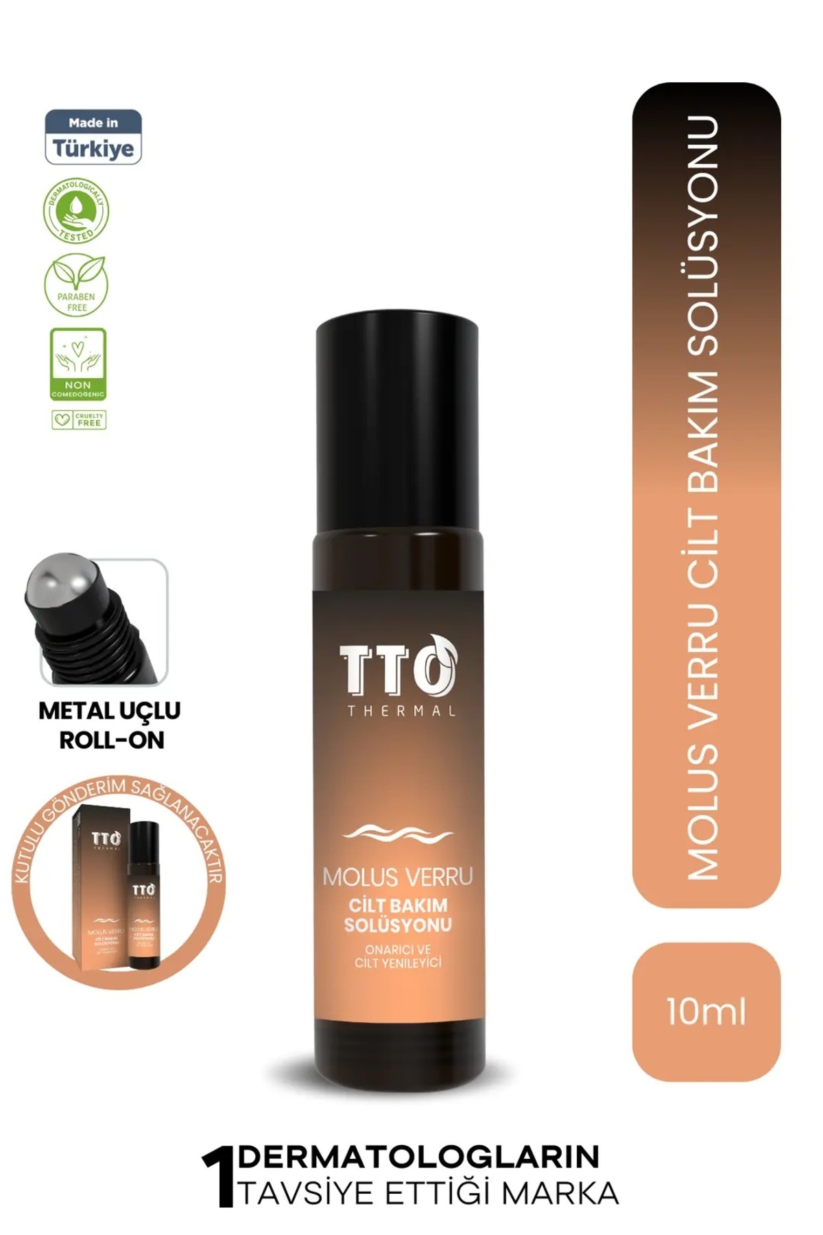 TTO Cilt Solüsyonu Bölgesel Bakım 10 ml Thermal Molus Verru Et Beni İçin — 8684576003027-1