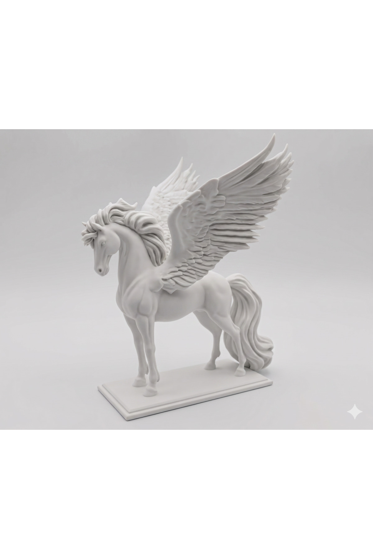 18CM Winged Horse Statue - Home & Office Gift - Oversized Mythological Object