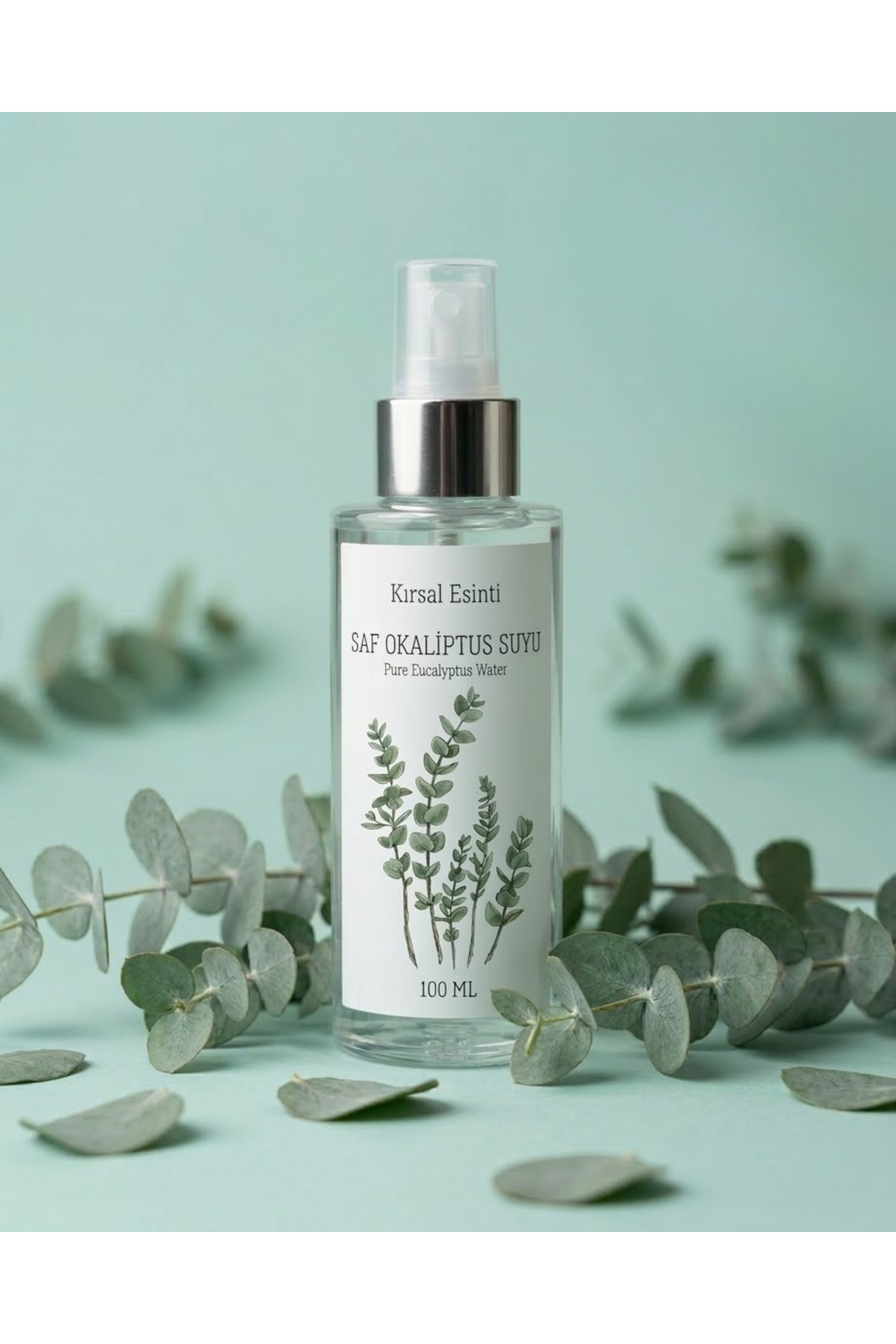 Okaliptus Suyu - Saf Organik Okaliptus Hidrosolü %100 Doğal 100 ML
