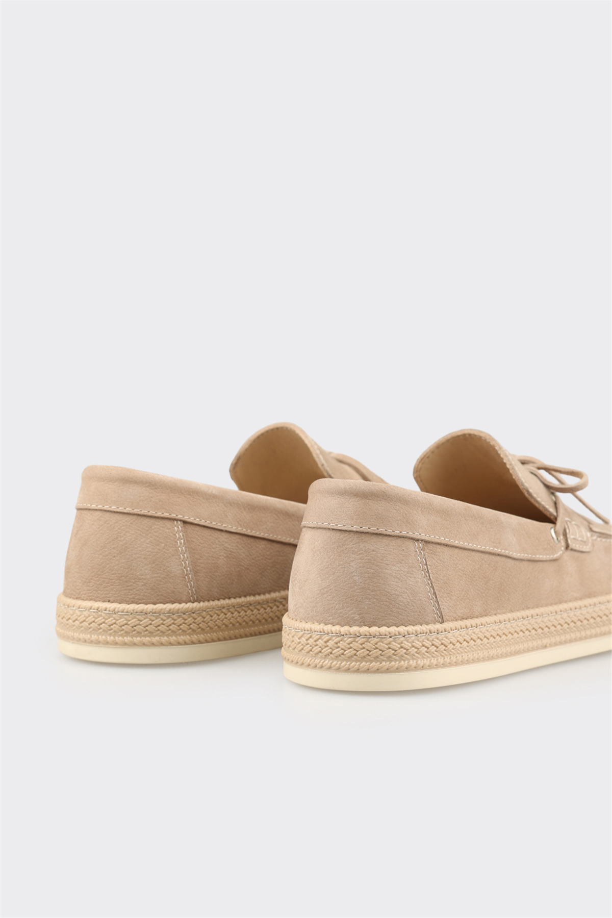 Elle Shoes Bej Deri Erkek Günlük Ayakkabı görsel 5