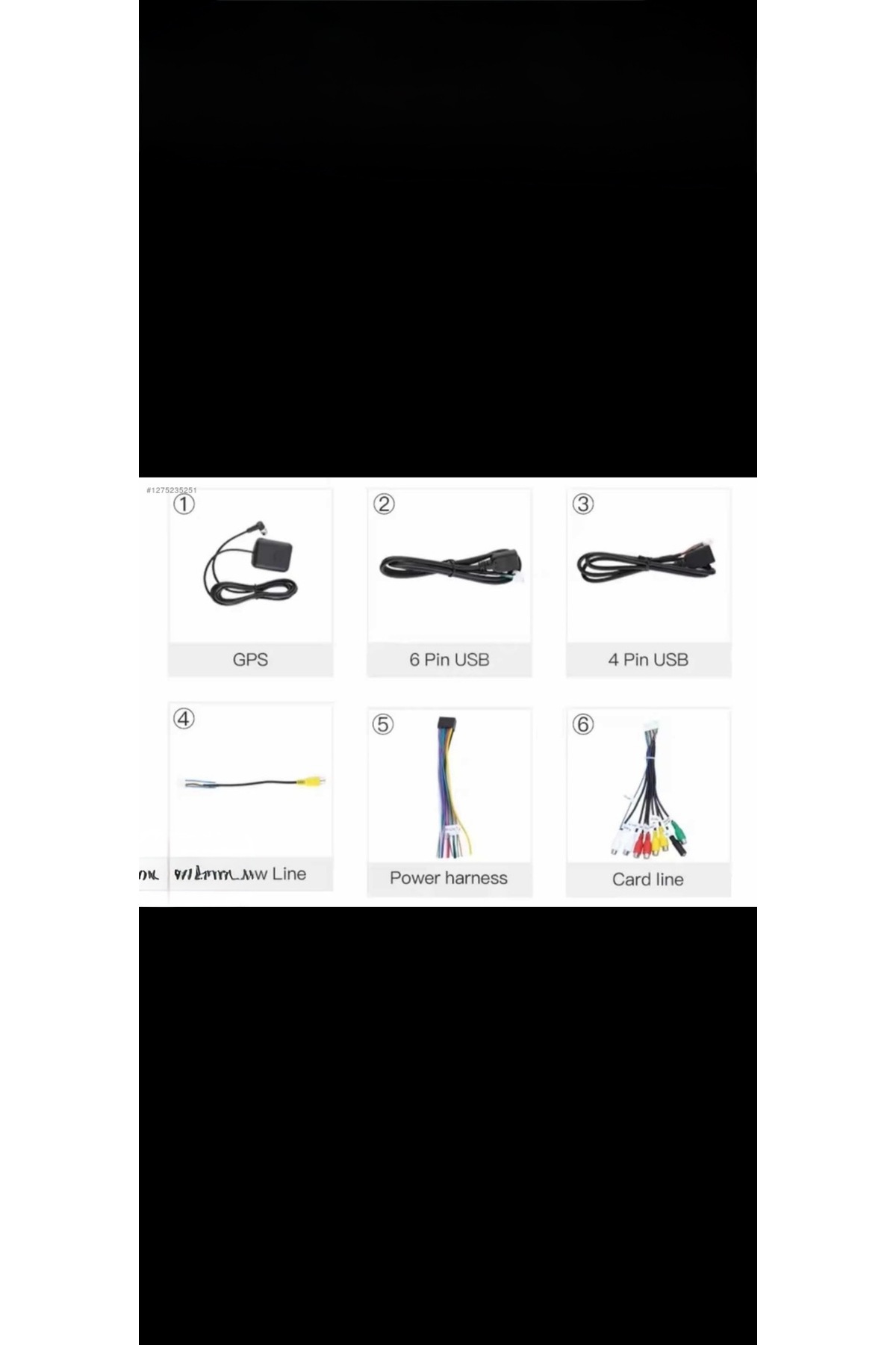 ATİK GARAJ ANDROİD MULTİMEDİA KABLO SETİ FULL SET AMFİ KAMERA USB