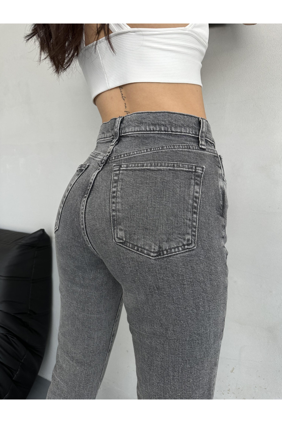 BPF Yüksek Bel Slım Jeans görsel 6