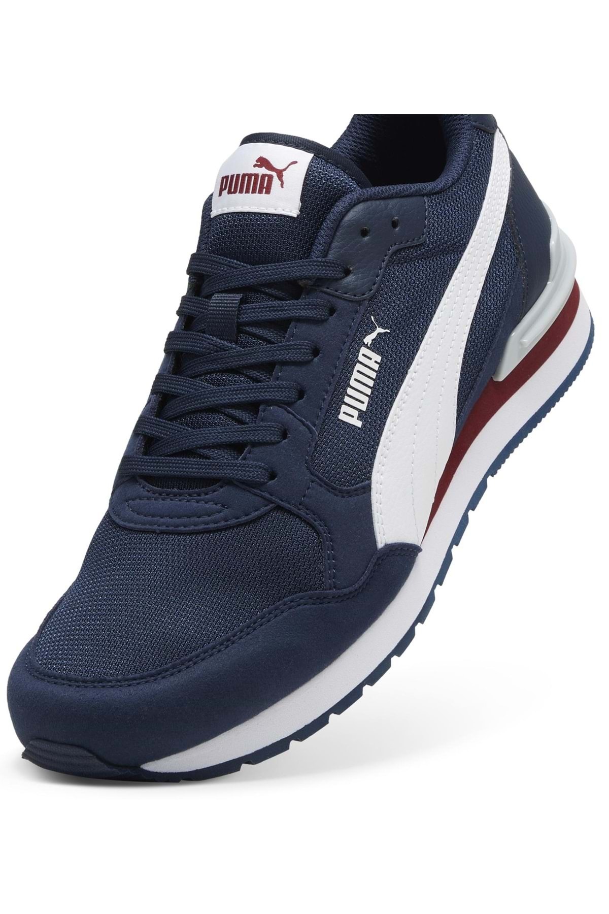 Puma  St Runner V4 Mesh Erkek Mavi Sneaker Ayakkabı - Görsel 6