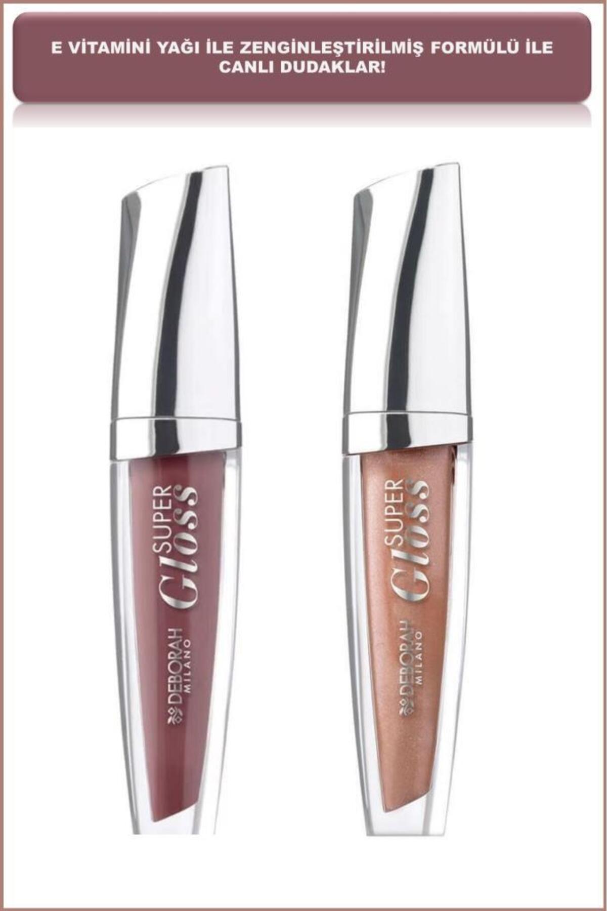 Deborah Super Gloss Pearly Chestnut No: 08 +Deborah Super Gloss Brown Rose No: 09 - Fiyatı, Yorumları