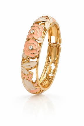 ZEYOLER FineJewelry Pembe Mine Kelepçe