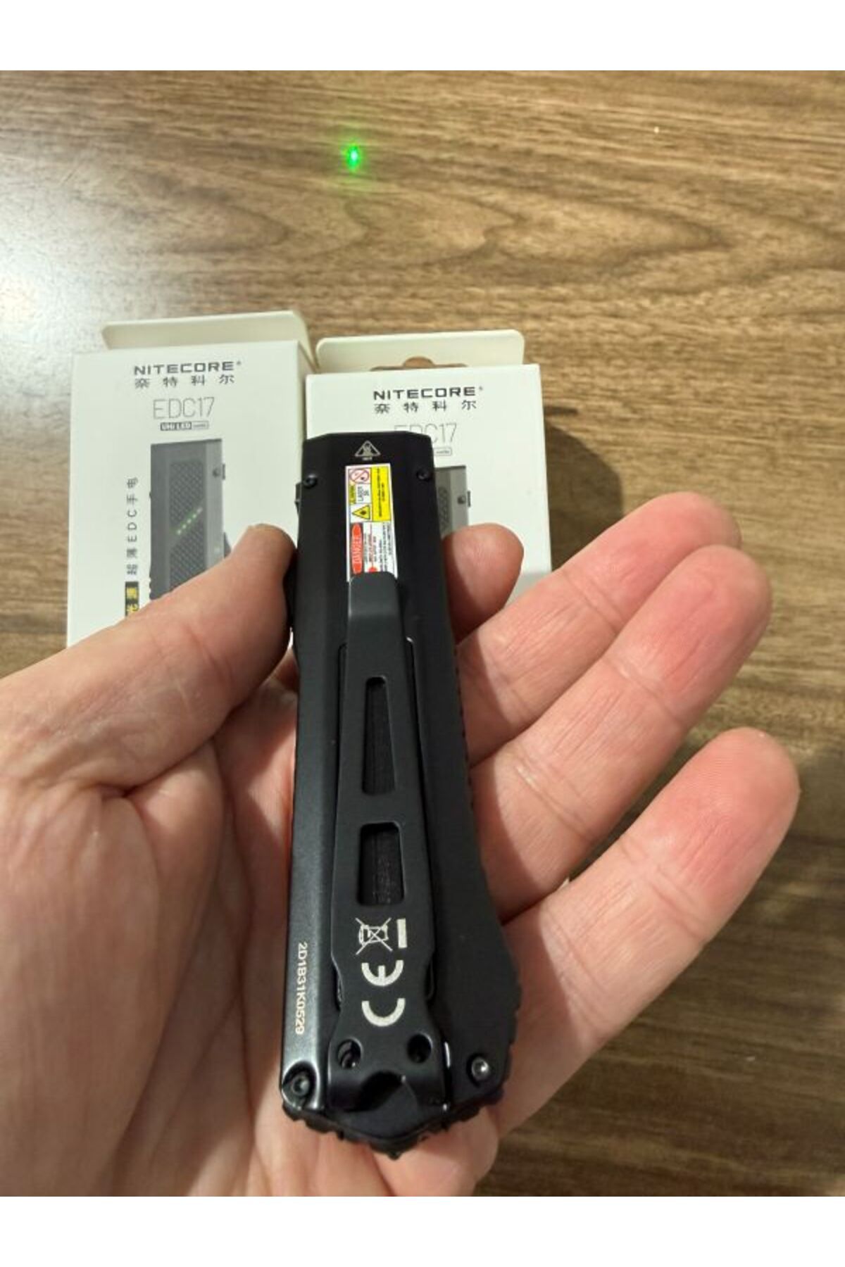 Nitecore EDC17 1500 LUMEN LAZERLI EL FENER - Fiyatı, Yorumları
