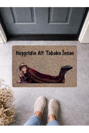 BERT Hoşgeldin Alt Tabaka İnsan Yazılı Prens Temalı Dijital Baskılı Kapı Önü ...