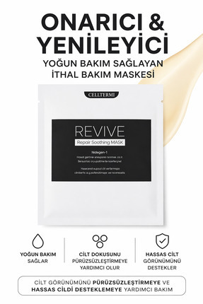 CELLTERMI REVIVE Cilt Dokusunu Pürüzsüzleştiren Onarıcı ve Yenileyici Yoğun B...