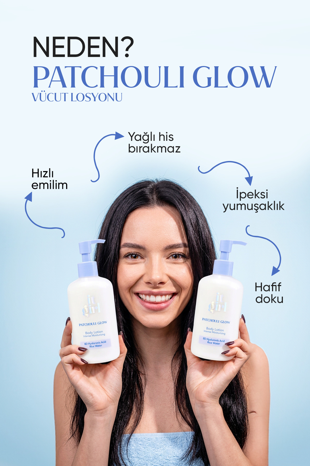 Patchouli Glow - Yoğun Nemlendirici Vücut Losyonu 300 ML – Paçuli, vanilya ve çiçeksi koku — ITG-VL/BL-PG-300 — تصویر 4 از 4