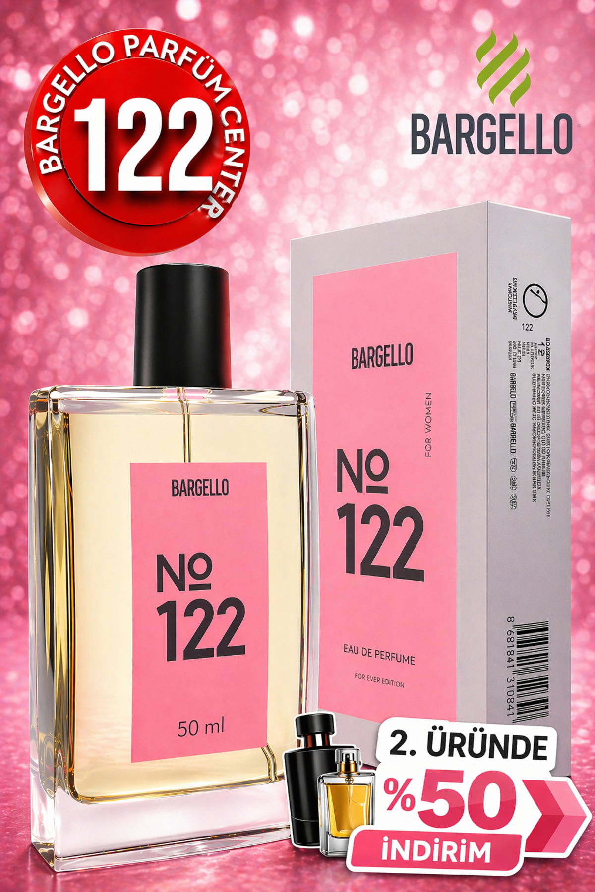 Bargello Parfüm 122 Kadın Oriental 50 ml Edp-rsaf122-H105 - Fiyatı, Yorumları