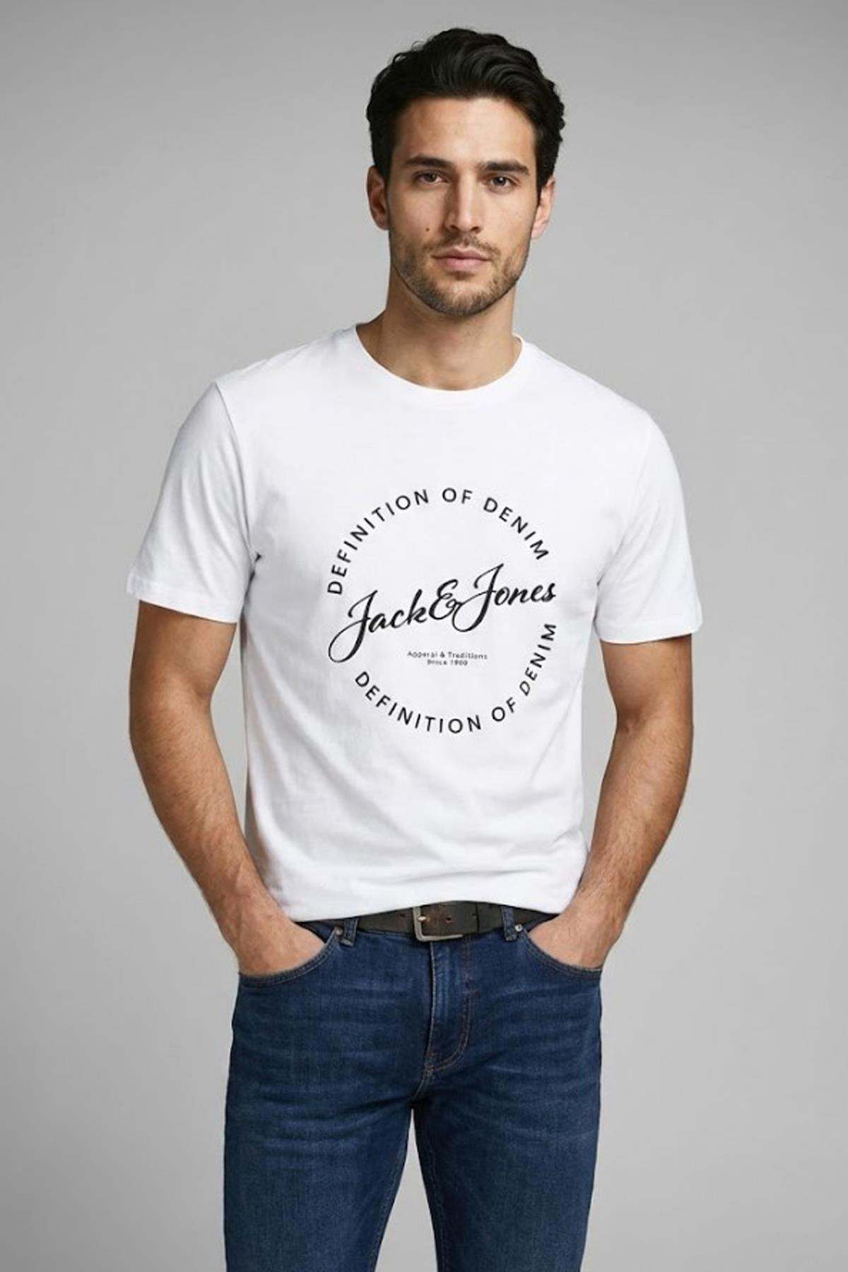 Jack & Jones Jjgrayson Erkek Tişört 12288377 - Fiyatı, Yorumları