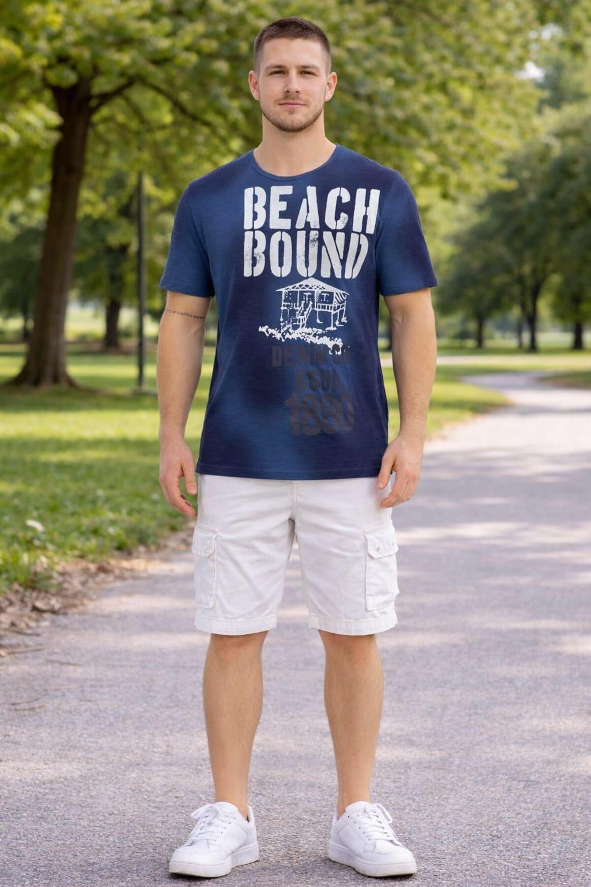 ALEXANDERGARDI Kısa Kollu Baskılı Regular T-shirt (1194195)