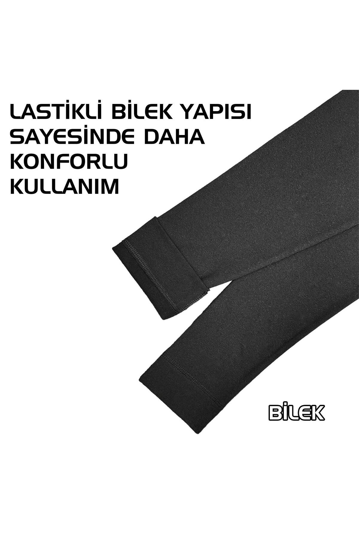 Genel Markalar Termal Alt İçlik Tayt - HeatPro - Siyah - Pamuklu - görsel 5