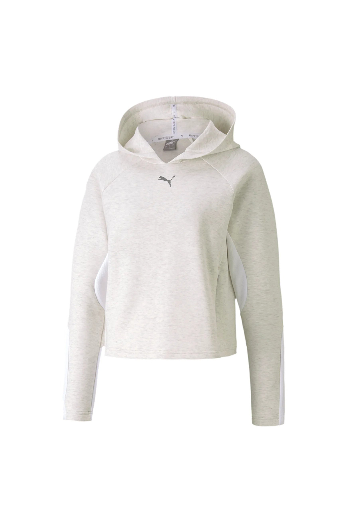 Puma EVOSTRIPE HOODIE Beyaz Kadın Sweatshirt 100583657 görsel 3