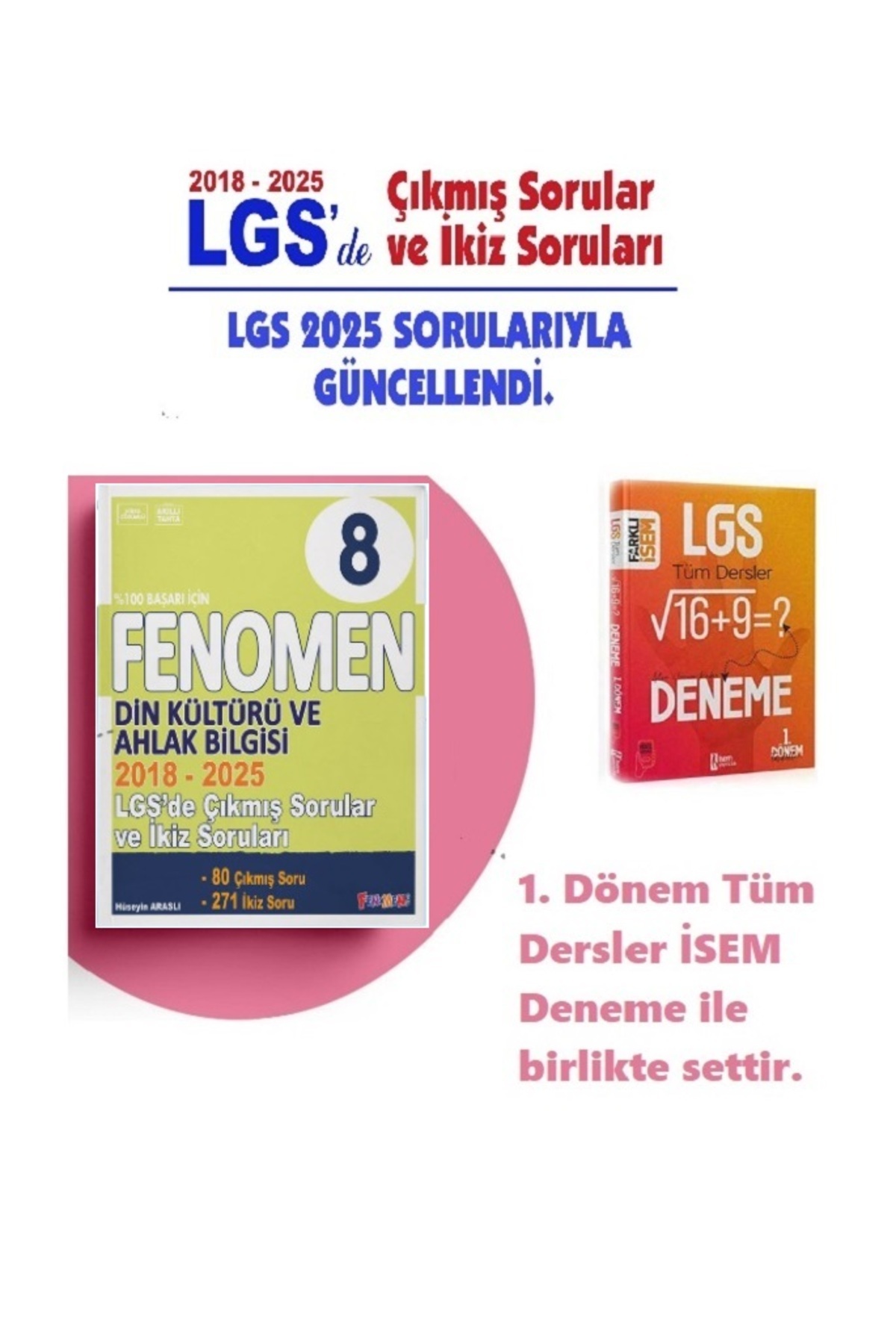 Fenomen Yayıncılık FENOMEN 8. SINIF DİN KÜLTÜRÜ LGS ÇIKMIŞ SORULAR