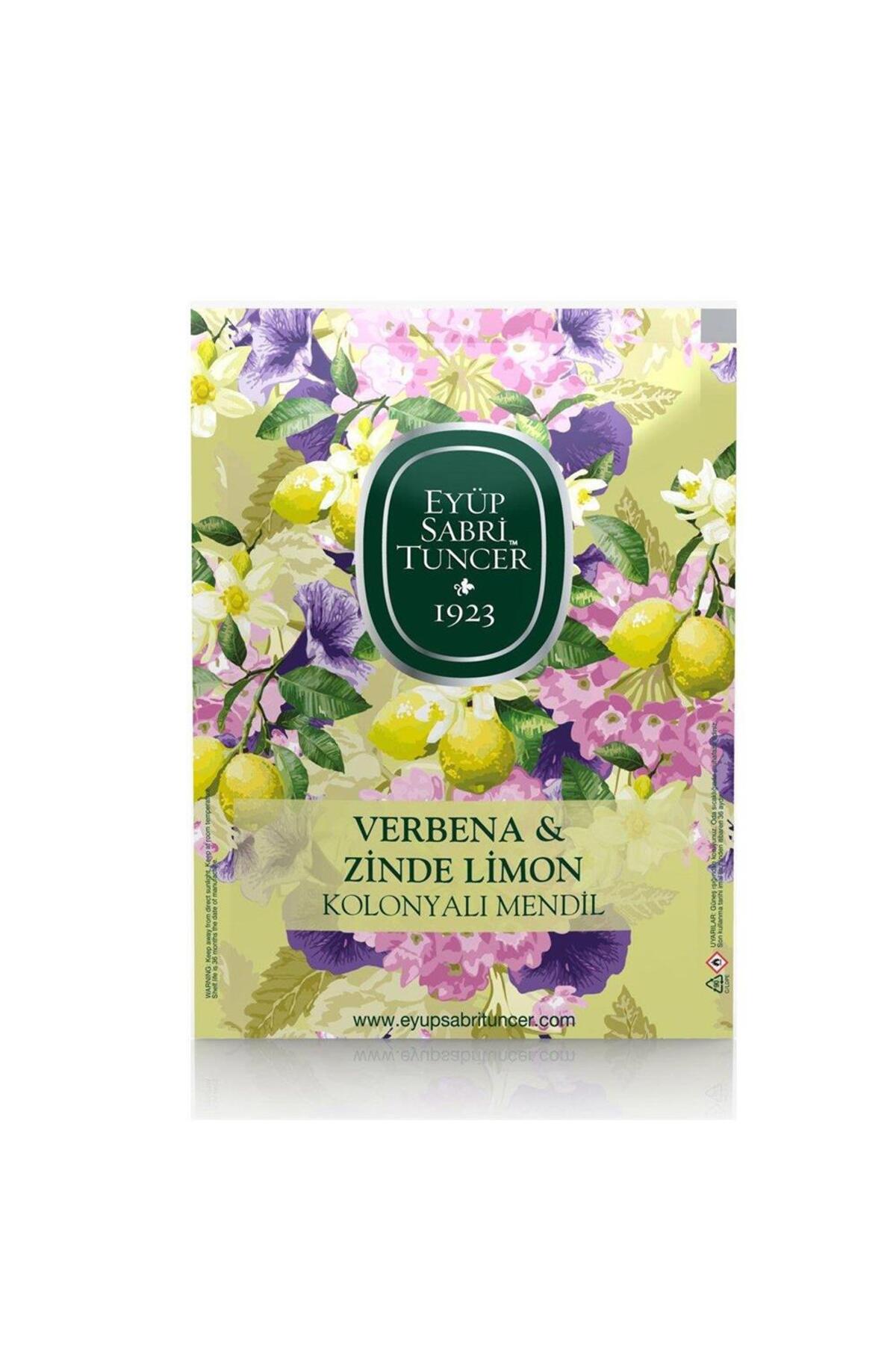 Eyüp Sabri Tuncer Verbena & Zinde Limon Kolonyalı Mendil Büyük Boy 50