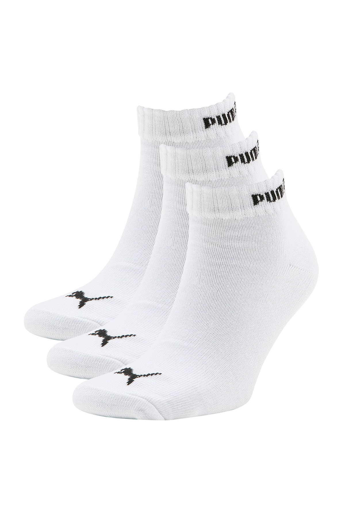 Puma Quarter V Beyaz 3'lü Spor Çorap (887498-02)