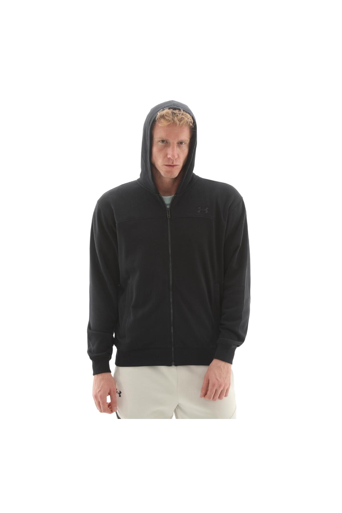 Under Armour A6009346-001 Ua Rival Lw Fz Erkek Ceket Siyah