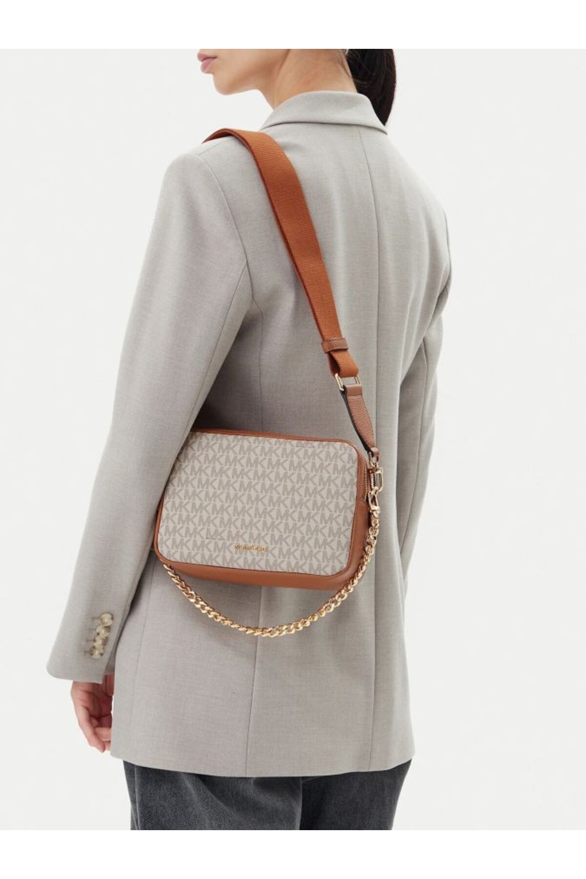 Michael Kors 4g Logo Printed Removable Strap Bag 32S5Gytc5B149 Bag 