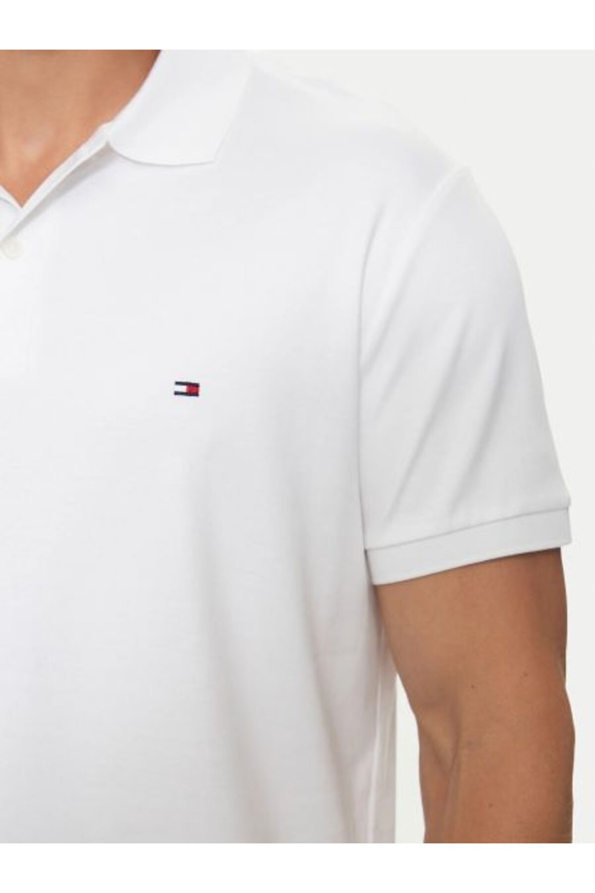پولوشرت مردانه یقه پلو | تامی هیلفیگر Tommy Hilfiger MW0MW35585YBR VN - تصویر 4