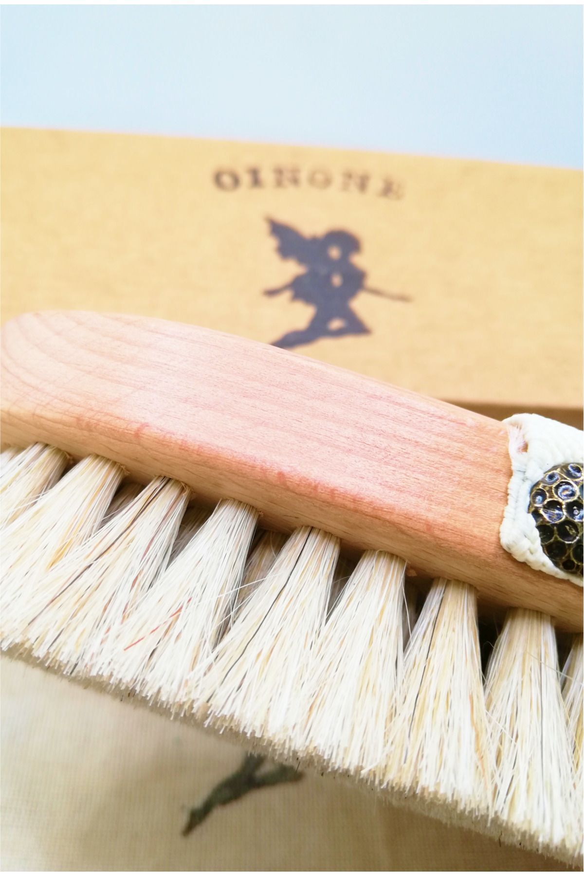 %100 Doğal At Kılı Selülit Fırçası | Kuru Fırçalama | Peeling Etkili | Batık Karşıtı | Kutu Kese Set — LA OIF1 — تصویر 4 از 6
