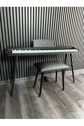 AUSTIN Digital Piyano Fit İnce Ayak Hassasiyetli 88 Dolgu Tuş Tabure Kulaklık...