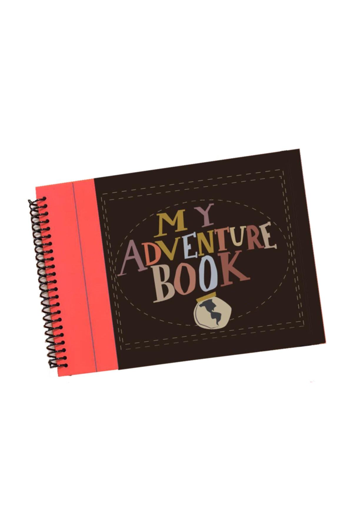 PAKLON My Adventure Book Seyahat Macera Defteri Siyah İç Sayfa