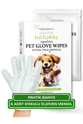 Greenwich Zero Point of Beauty Dokulu Eldiven Mendil 6 Adet | Yüz Göz Kulak P...