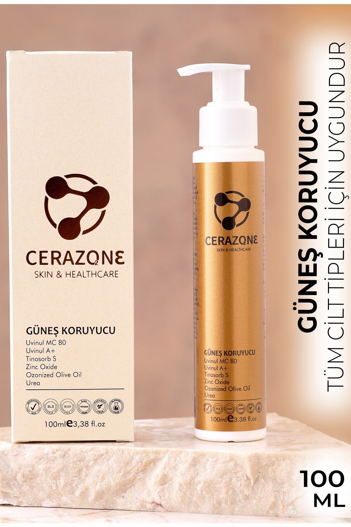 Güneş Koruyucu SPF 50 + Çinko Oksit ve Ozon Yağı İçerikli Nemlendirici Güneş Koruyucu 100 ml