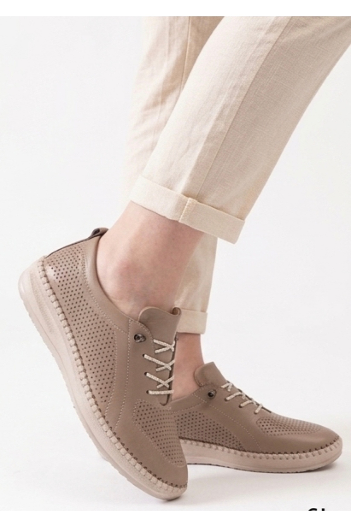D&M DANİ&MARCA KADIN İÇ DIŞ HAKİKİ DERİ AYAKKABI,KADIN GÜNLÜK AYAKKABI,KADIN SNEAKER AYAKKABI,KADIN SPOR AYAKKABI görsel 2