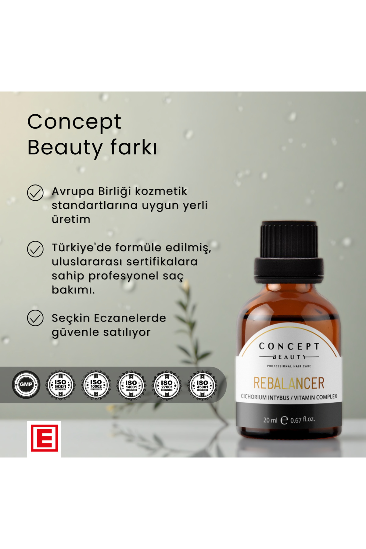 Yağlanma Dengeleyici Saç Bakım Shot'ı - Yağlanma Karşıtı Saç Bakım Serumu ( 20 ML ) — RBL1 — تصویر 5 از 7