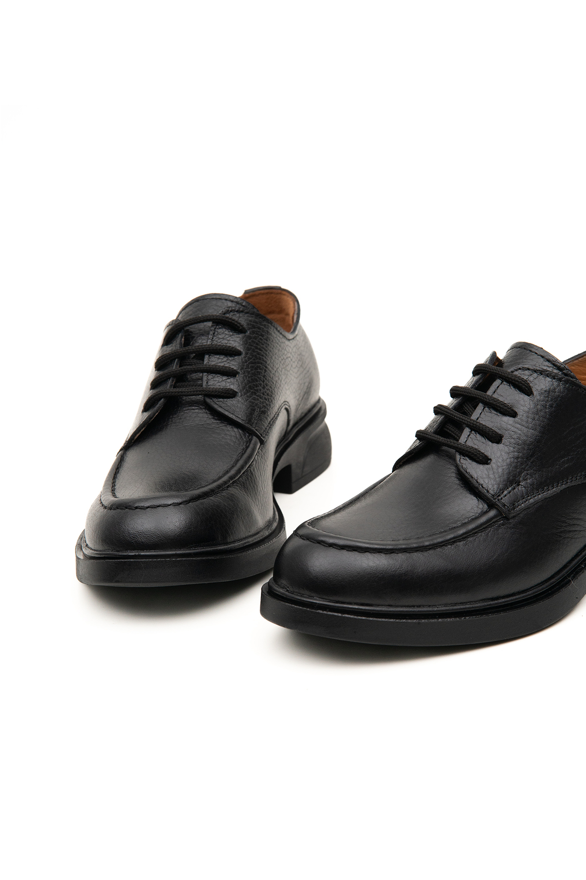Bulls & Gulls Bağcıklı Kadın Loafer Ayakkabı Hakiki Deri Kauçuk Taban görsel 6