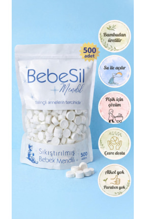 BebeSil Sıkıştırılmış Bebek Mendili