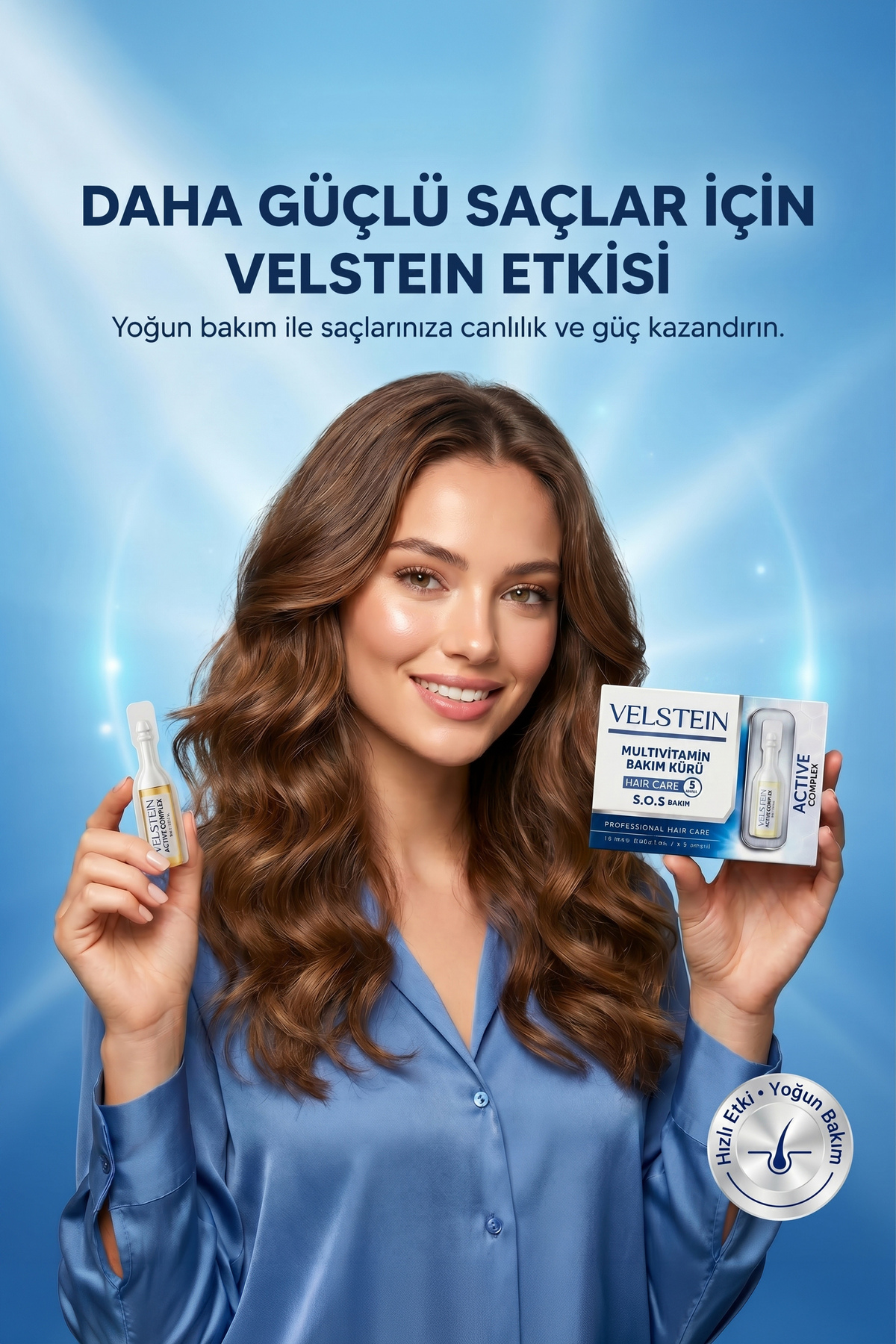Dökülme Karşıtı Şok Bakım VE Saç Vitamini 5li Ampül — 78876547 — تصویر 6 از 7