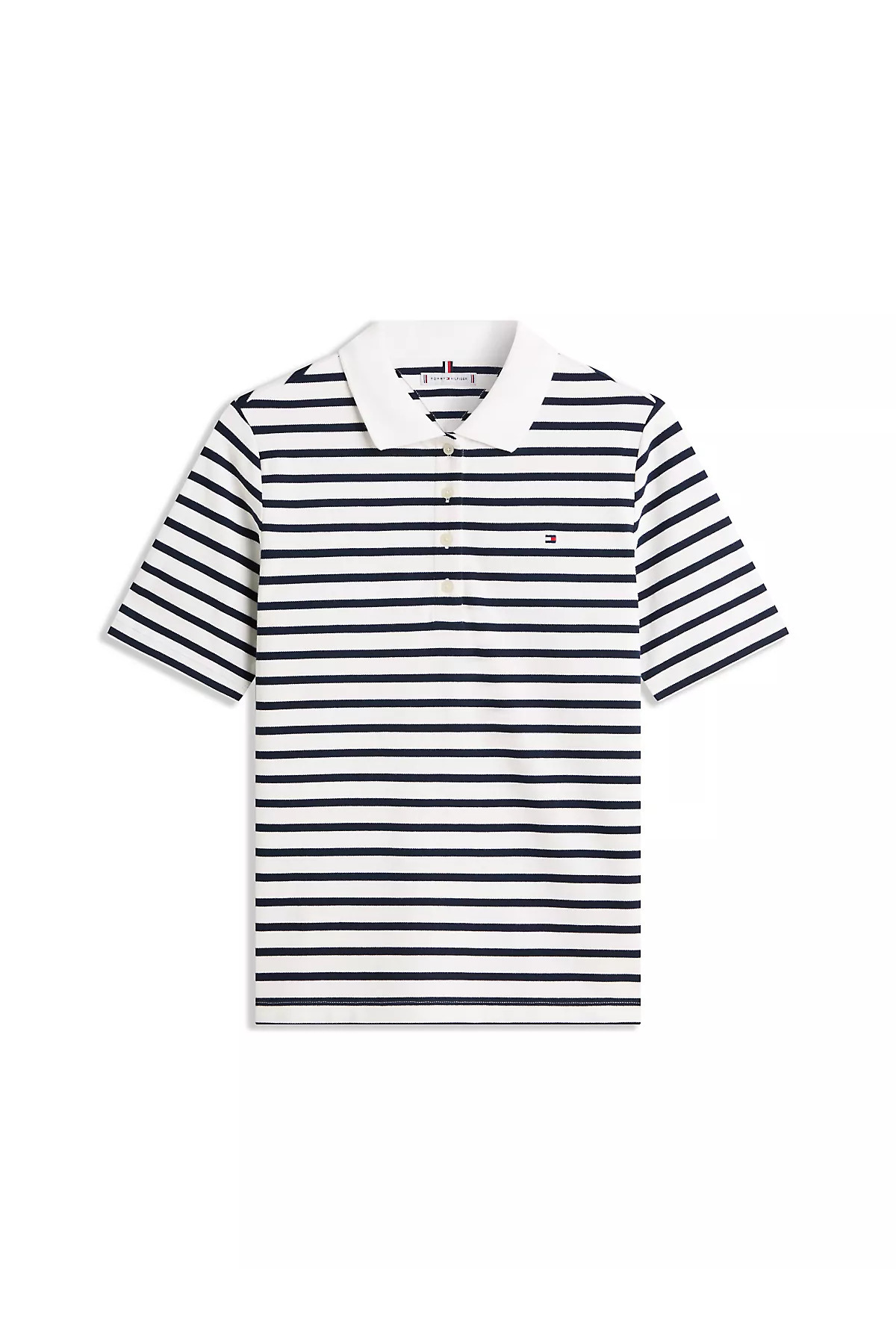 پولوشرت زنانه یقه پلو | تامی هیلفیگر Tommy Hilfiger WW0WW432240BF VN - تصویر 5