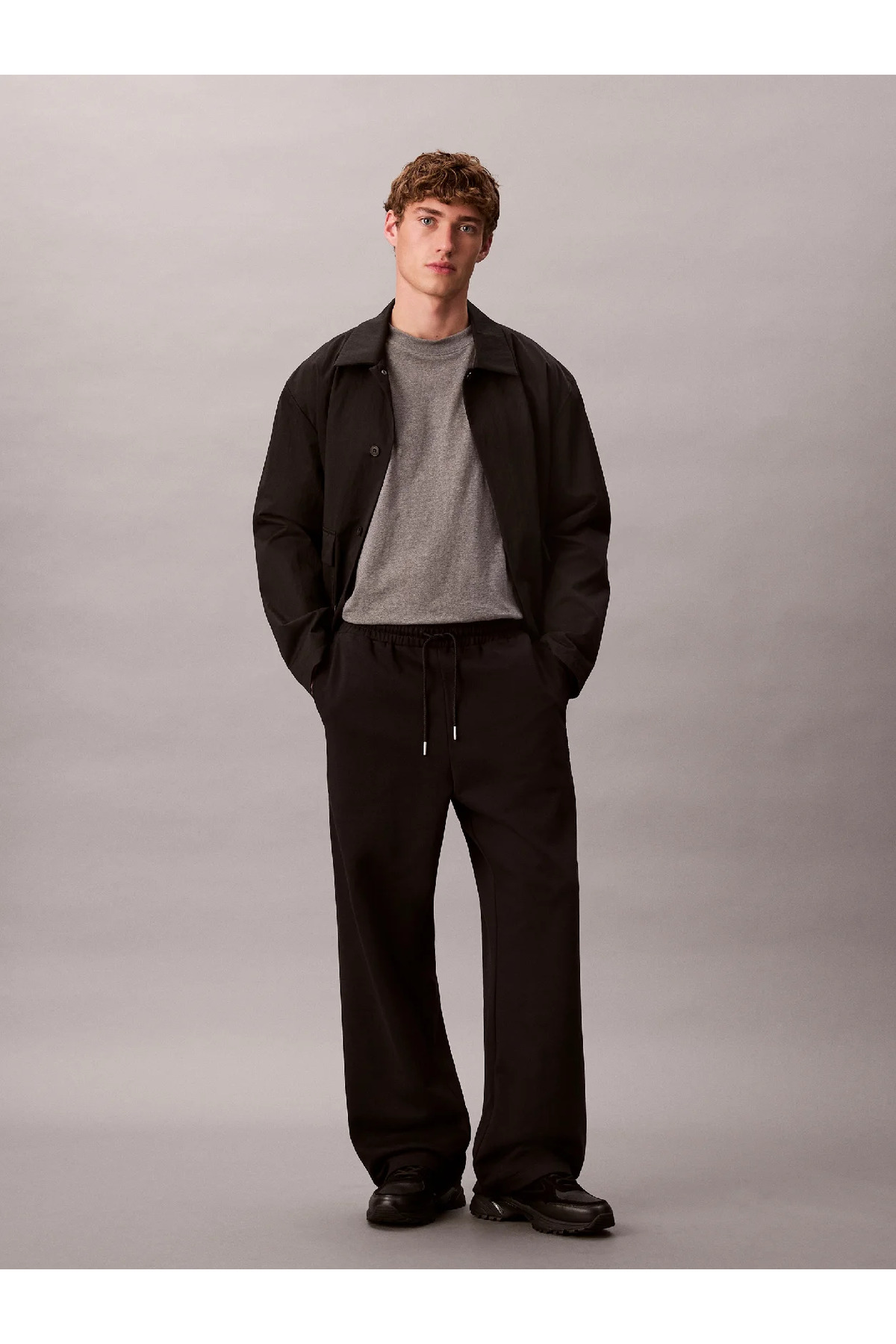 شلوار گرمکنمردانهCalvin Kleinمشکی