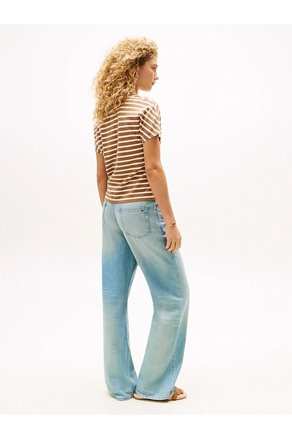 پولوشرت زنانه یقه هفت | تامی هیلفیگر Tommy Hilfiger WW0WW46512 BD - تصویر 4