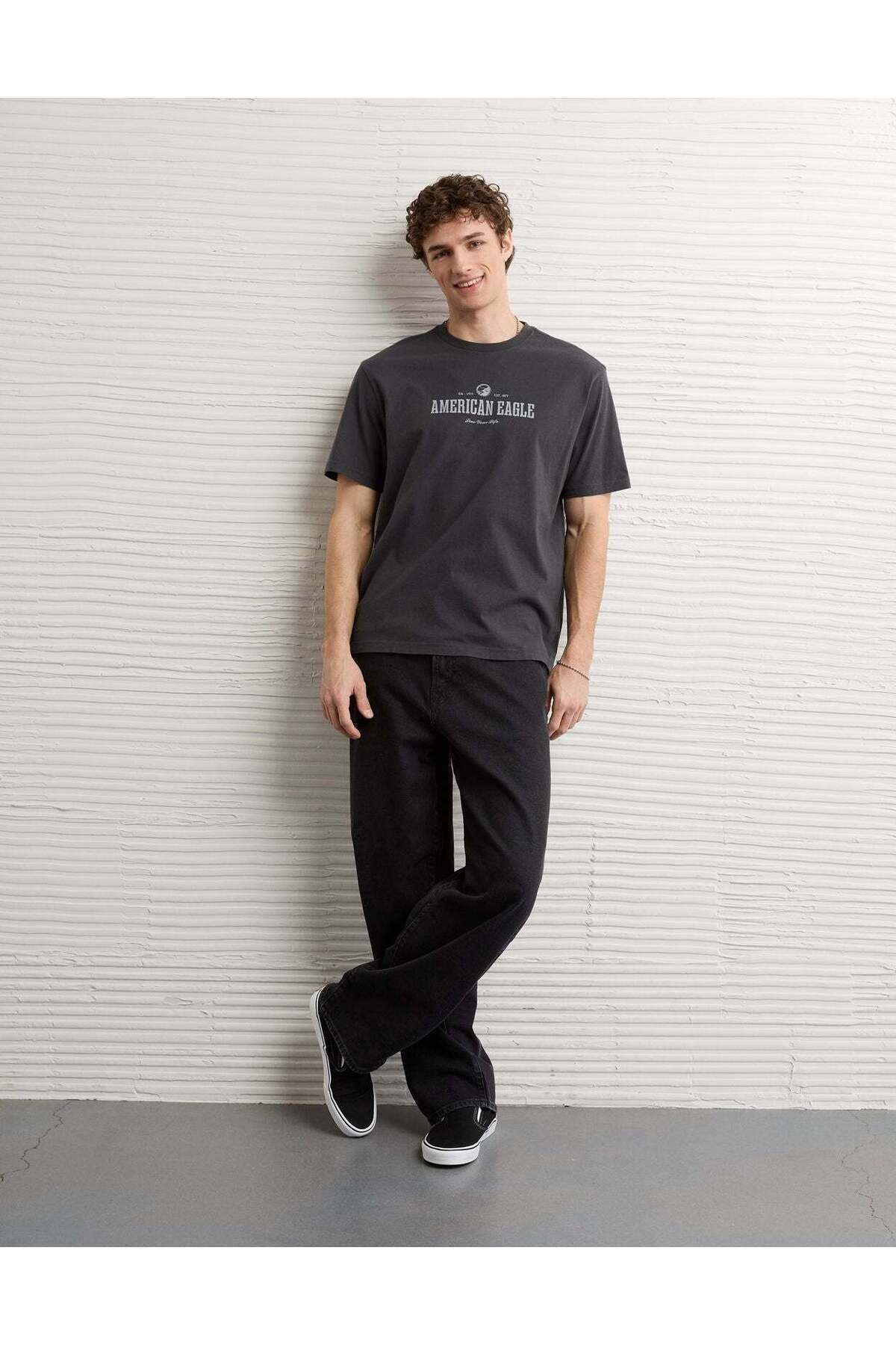American Eagle AE Logo Graphic T-Shirt
