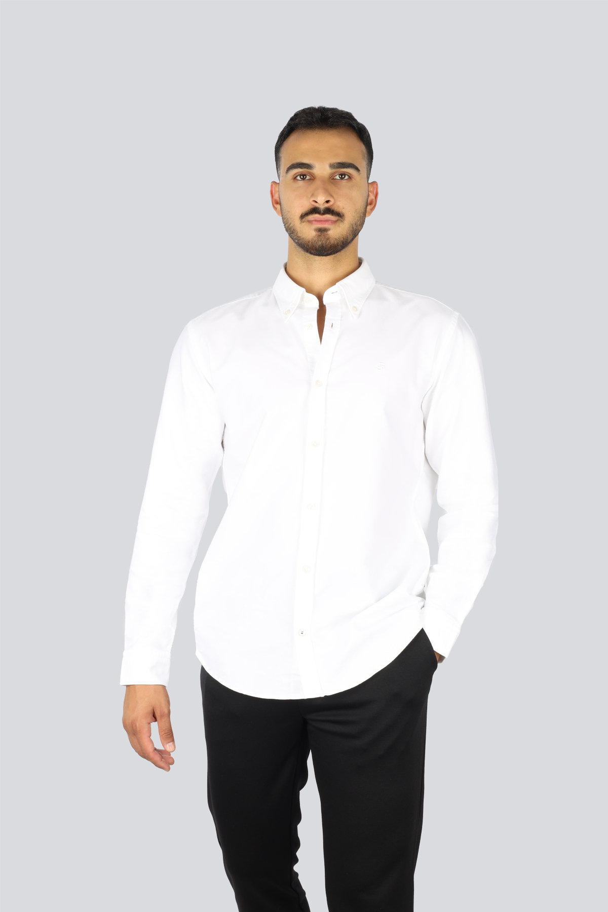 پیراهنمردانهBOSSسفید
