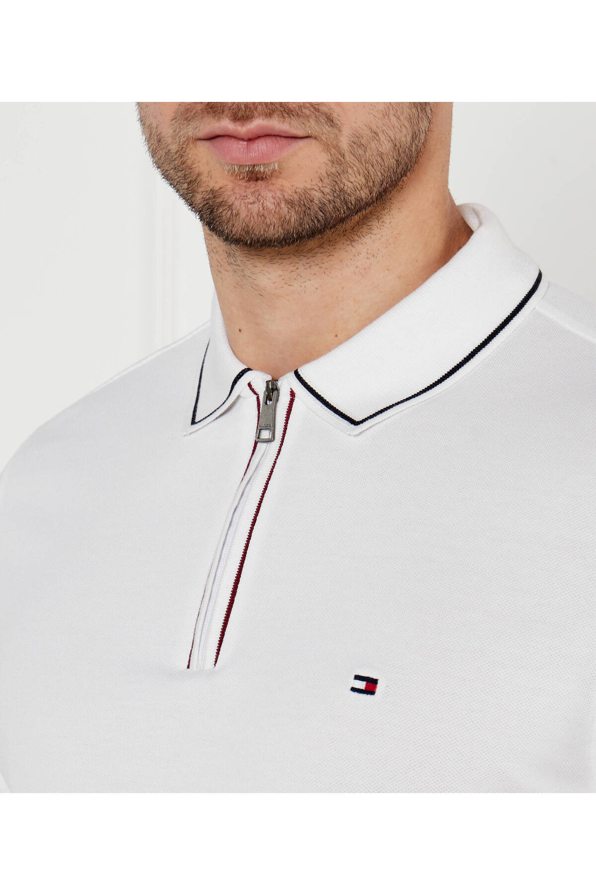 پولوشرت مردانه یقه پلو | تامی هیلفیگر Tommy Hilfiger MW0MW33168 TR - تصویر 2