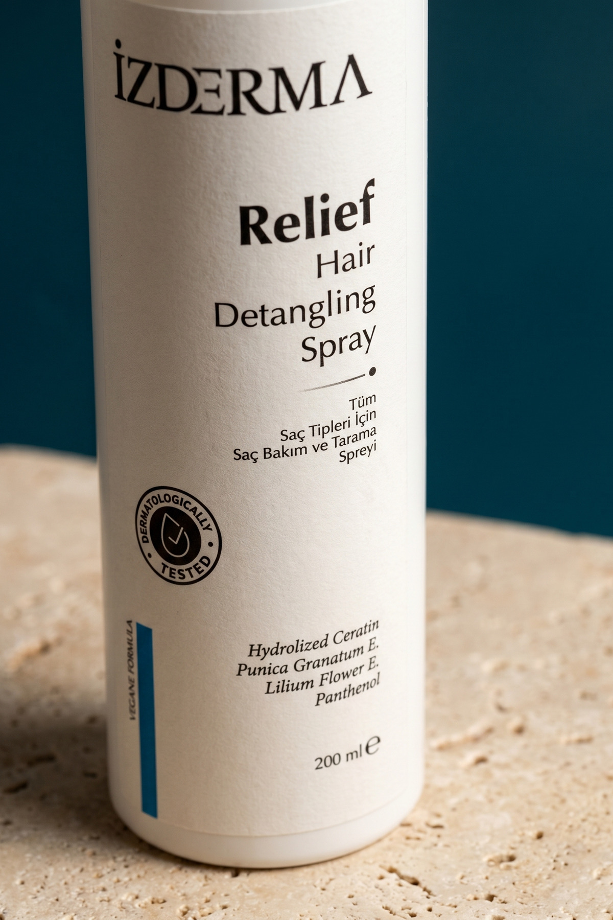 Relief Hair Detangling Spray Hassas Saç Derisi İçin Kolay Tarama ve Bakım Spreyi 200 ml Durulama Gerektirmez Vegan — İZR00HR — تصویر 3 از 6