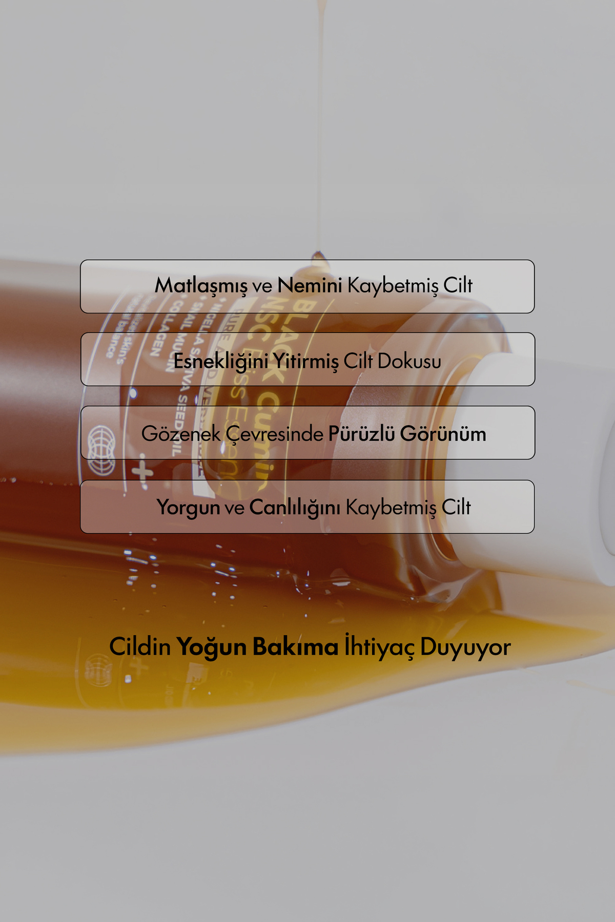 Black Cumin Nsc Bliss Essence, 100ml L Salyangoz Mukus Özü — IZEZE-07 — تصویر 3 از 6
