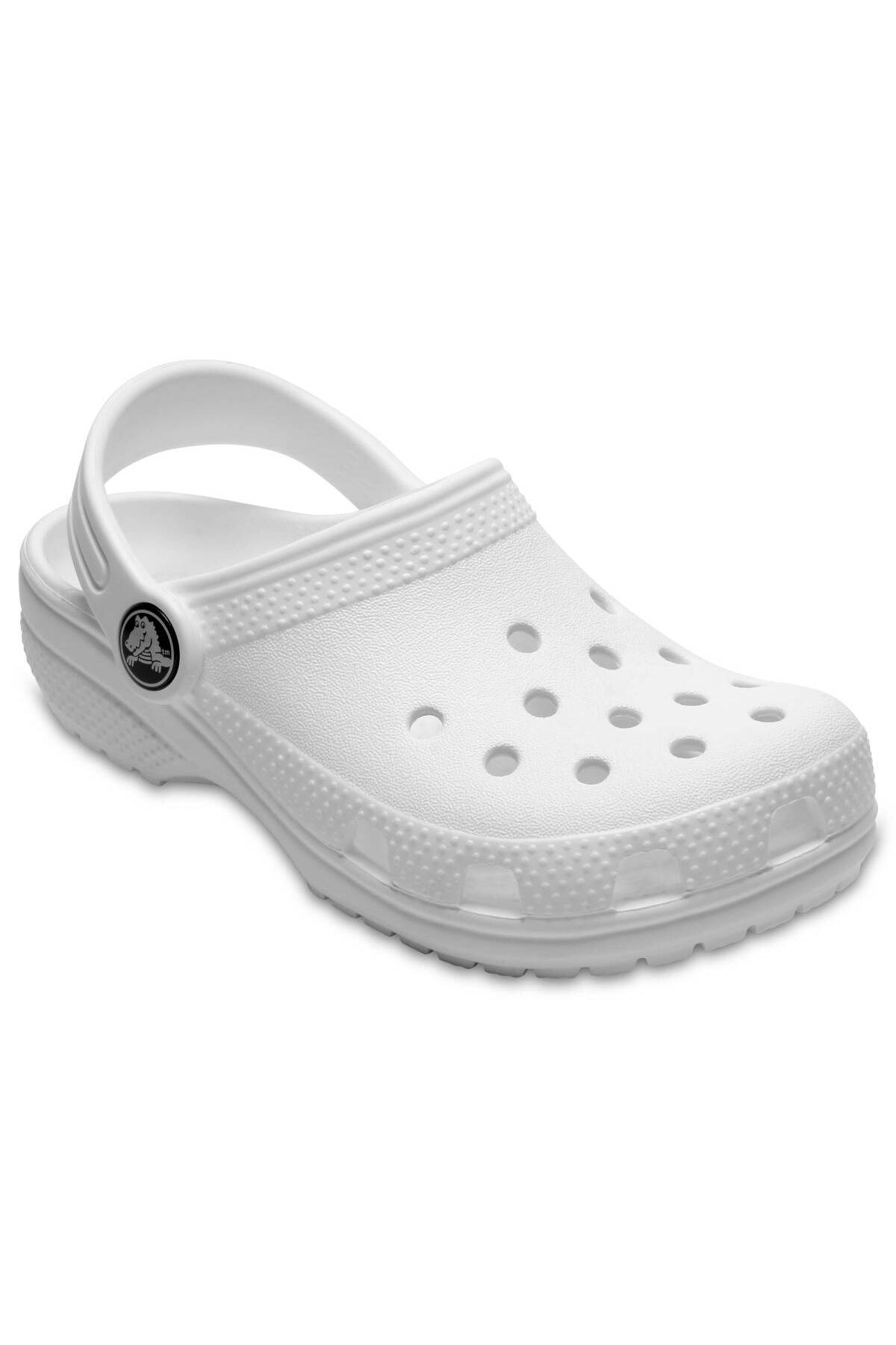 Classic Clog Kids' Slippers206991-100 White