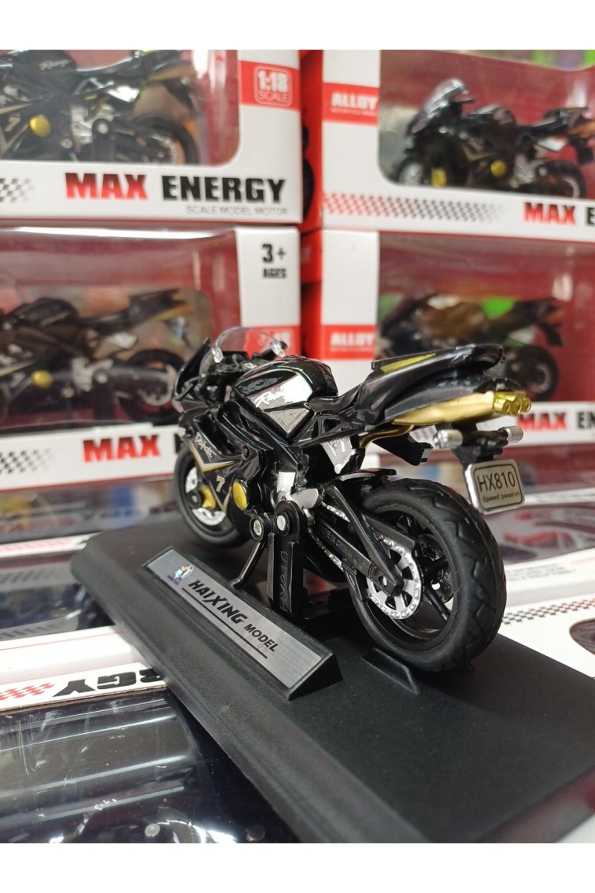 OYUNCAKSAHİLİ Kawasaki Ninja ZX6R Tarzıyla Model Motorsiklet Motor